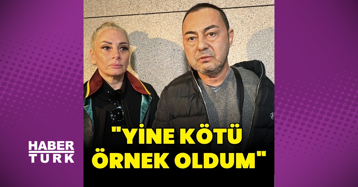 Serdar Ortaç’tan açıklama: Yine kötü örnek oldum