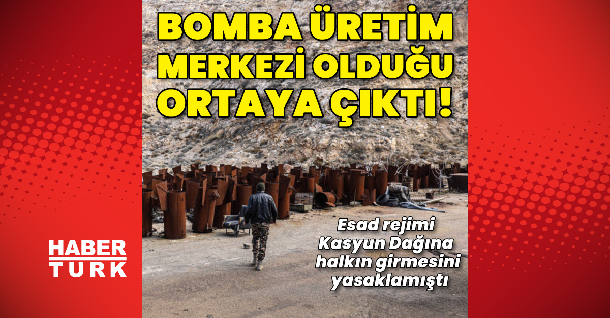 Esed rejimi, Şam’da halka yasakladığı Kasyun Dağını varil bombası üretim tesisine çevirdi