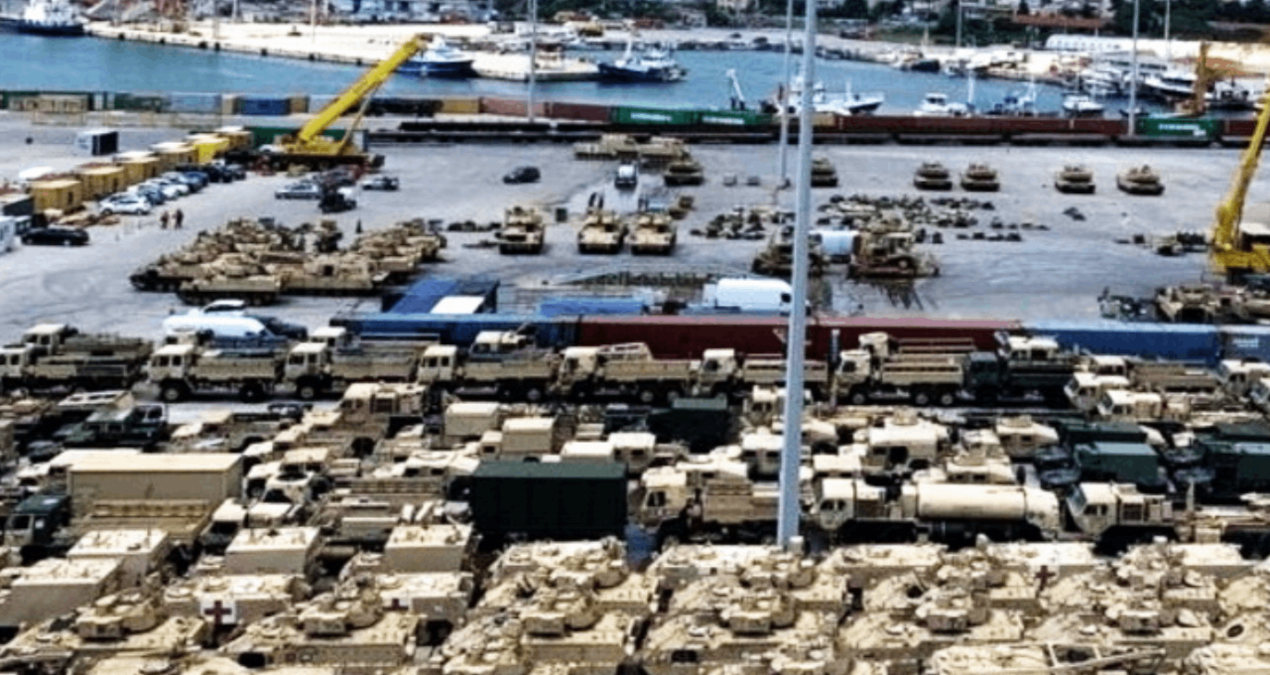 Yunanistan Dedağaç Limanı’nı silah deposu haline getirdi